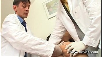 Pretty And Innocent Brunette Receives Best Ever Breast Exam From Horny Doctors